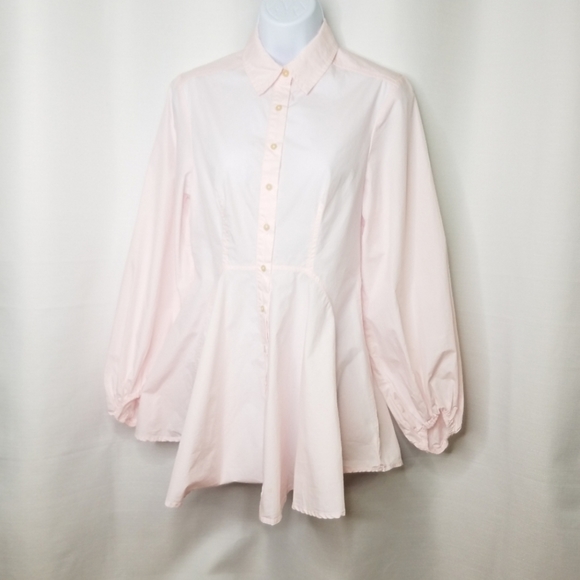 Free People All The Time Pink Long Sleeve Tunic Top Size XS - Picture 3 of 8